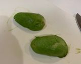 アボカドの卵黄ソース作り方1写真