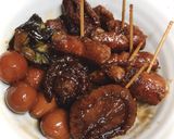 へそ大根と豚肉の角煮風作り方8写真