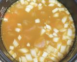 へそ大根のカレー炊き込みご飯作り方3写真