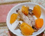 クリスマスに☆チキンのオレンジハーブ焼き作り方6写真