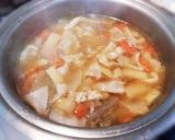 【パパ料理】サツマイモ入りあったか豚汁作り方4写真