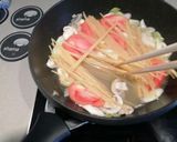 和風！トマトとブロッコリーのスパゲッティ作り方10写真