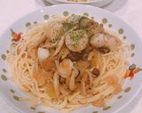 ホタテときのこたっぷりのパスタ作り方9写真