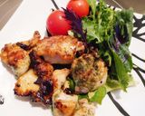 絶品♪大葉ソースとかぼす風味の鶏照焼き♪作り方5写真