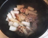 簡単ヘルシー☆豚肉と大根の中華風蒸し炒め作り方4写真