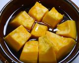 レンジで簡単6分！かぼちゃの煮物作り方2写真