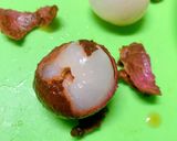 冷凍ライチのライチピューレ作り方2写真
