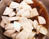 放置で簡単　サバ缶で味しみしみサバ大根作り方2写真