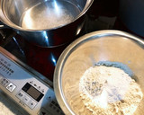 冬至のかぼちゃ団子と蕎麦がきのぜんざい作り方5写真