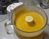 カボチャとサツマイモのココスープ作り方4写真