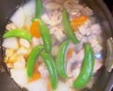 簡単手抜き☆大根と鶏肉の白だし煮作り方7写真