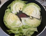 焼きキャベツ　#簡単　#大量消費　甘い！作り方4写真