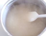 わらび餅を忍ばせた抹茶ムースケーキ作り方2写真