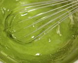 わらび餅を忍ばせた抹茶ムースケーキ作り方6写真