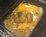 ひとくちヒレカツとじ(1人前)作り方2写真