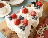 ベリーのツリー形ケーキ作り方13写真