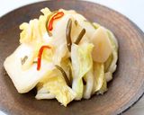 塩昆布＆柚子で【白菜の柚子漬け】白菜漬け作り方5写真