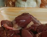 リカちゃん♡キャベツとレバー甘辛生姜焼き作り方1写真