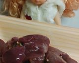 リカちゃん♡キャベツとレバー甘辛生姜焼き作り方5写真