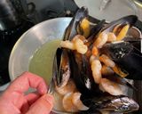 濃厚スープがたまらないムール貝のパスタ！作り方7写真