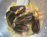 濃厚スープがたまらないムール貝のパスタ！作り方12写真