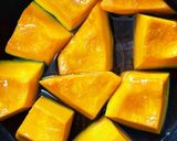 簡単　冬至かぼちゃ（かぼちゃのいとこ煮）作り方1写真