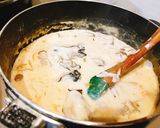 牡蠣と柿のクリームスープ作り方9写真