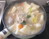 冷蔵庫にあるもので！簡単具沢山めった汁作り方3写真