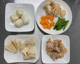 縁起のいい食材と鶏肉で✿お正月オーブン焼作り方2写真