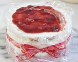 あまおうと苺ジャムのふわっふわ紅茶ケーキ作り方47写真