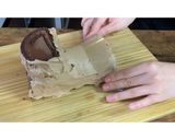 ブッシュドノエル＊クリスマスチョコケーキ作り方30写真