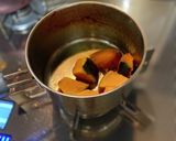田舎風、かぼちゃの甘辛煮作り方5写真