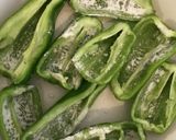 豚こまで簡単！ピーマンの肉詰め作り方1写真