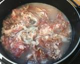 すき焼き風煮の豚肉豆腐☆塩麹漬肉で柔らか作り方1写真