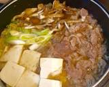 すき焼き風煮の豚肉豆腐☆塩麹漬肉で柔らか作り方2写真
