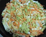 小麦粉不使用！白菜チヂミ♪竹輪で旨味作り方3写真
