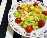 生でも美味しい白菜とリンゴのサラダ作り方3写真