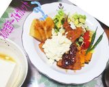 材料②つDe→えのき茸チーズ★ガレット作り方7写真