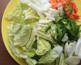 白菜甘〜い！白菜焼きうどん♪作り方1写真