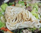 白菜甘〜い！白菜焼きうどん♪作り方5写真