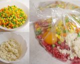 レンジで☆ミートローフのブッシュドノエル作り方1写真