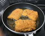 三年食太郎さんのフライドチキンプレート作り方1写真