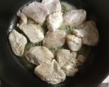 鶏むね肉のクリーム煮＆チーズ焼き作り方5写真