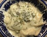 鶏むね肉のクリーム煮＆チーズ焼き作り方11写真