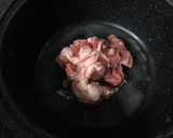 豚コマ肉と白ネギと里芋の煮物♨作り方4写真