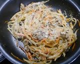 簡単!肉もやしのマヨ七味炒め作り方4写真