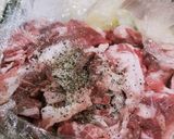 豚肉ピーマン玉ねぎ椎茸の中華炒め作り方2写真