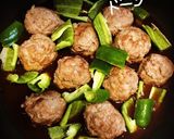 甘酢団子withピーマン作り方17写真