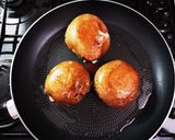 ポートベローマッシュルームのお好み焼き作り方3写真