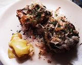ポートベローマッシュルームのお好み焼き作り方5写真